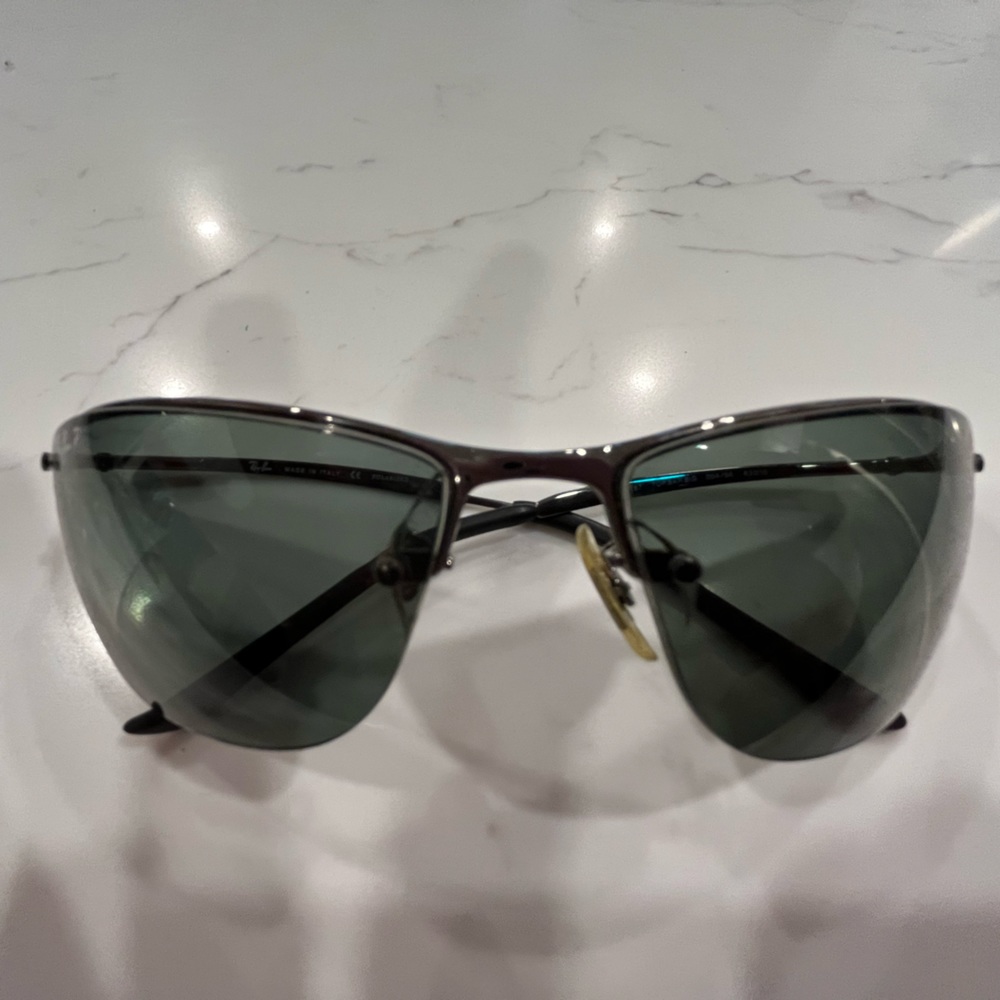 Ray Ban RB3187 Top Bar Big polarized men’s sunglasses